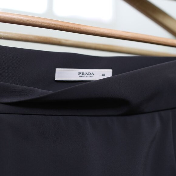 Prada Midi Pencil Skirt in Grey, Timeless Classic - Size S - Picture 7 of 10